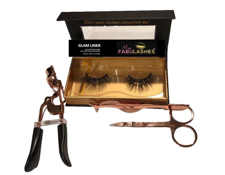 Best Lash Applicator & Curler Starter Kit- Miss Fabulashes