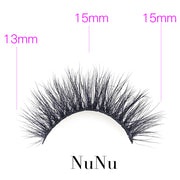 NuNu 3D Mink Luxury False Eyelashes - Miss Fabulashes