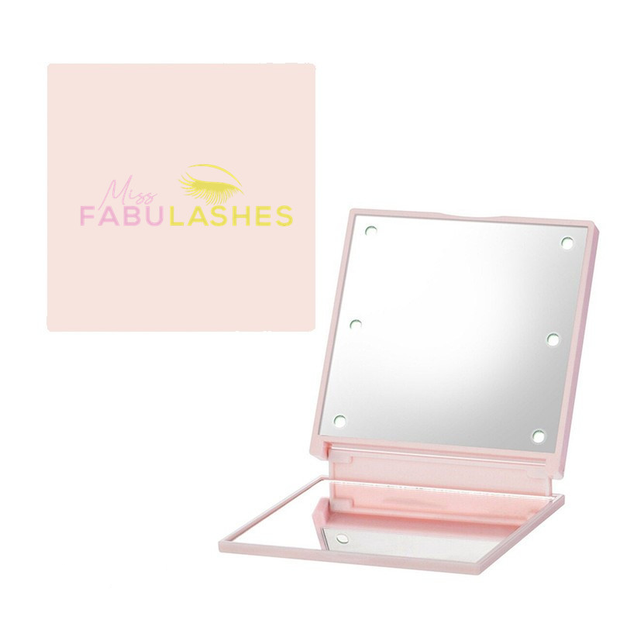 Stay Fabulous Mini LED Makeup Mirror